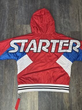 Starter Red Hooded Jacket